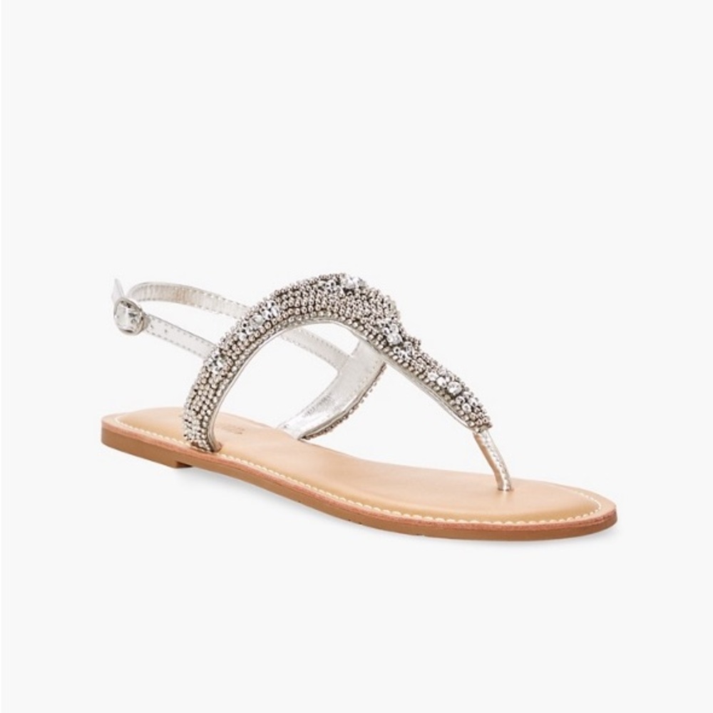 Noela Embellished Flat Sandal